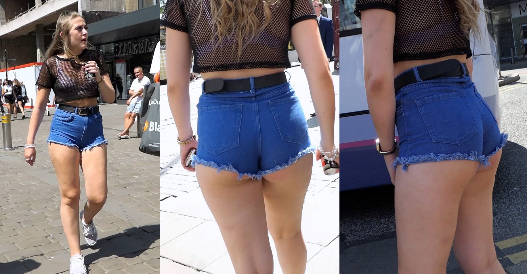 Candid Sexy Shorts